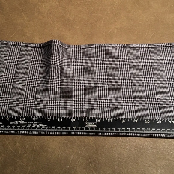 BETABRAND DRESS PANT YOGA PANTS, NWOT, Bootcut, BLACK/WHITE GLEN PLAID, Size M - Picture 6 of 7
